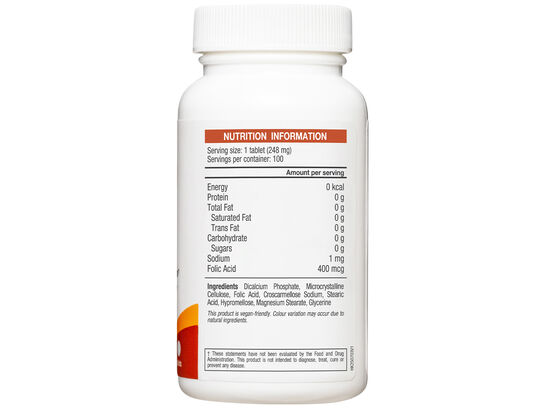 Folic Acid 400mcg